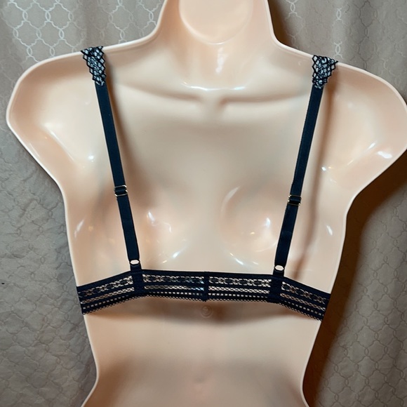 Free people, Alia Bralette, black combo, SZ S, NWT - Picture 5 of 9